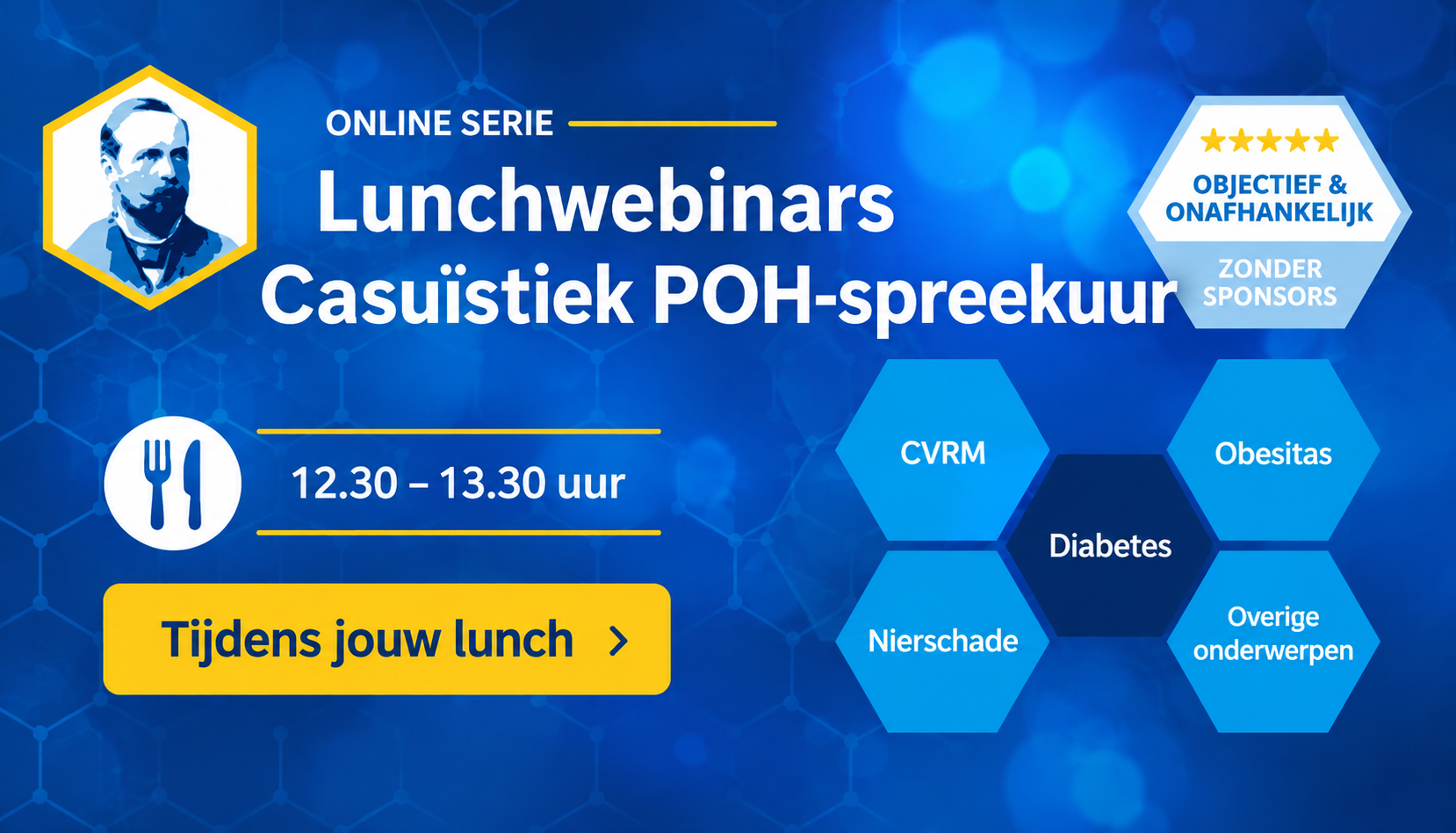 Lunchwebinars over diabetes en zorg