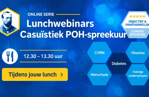 Lunchwebinars over diabetes en zorg